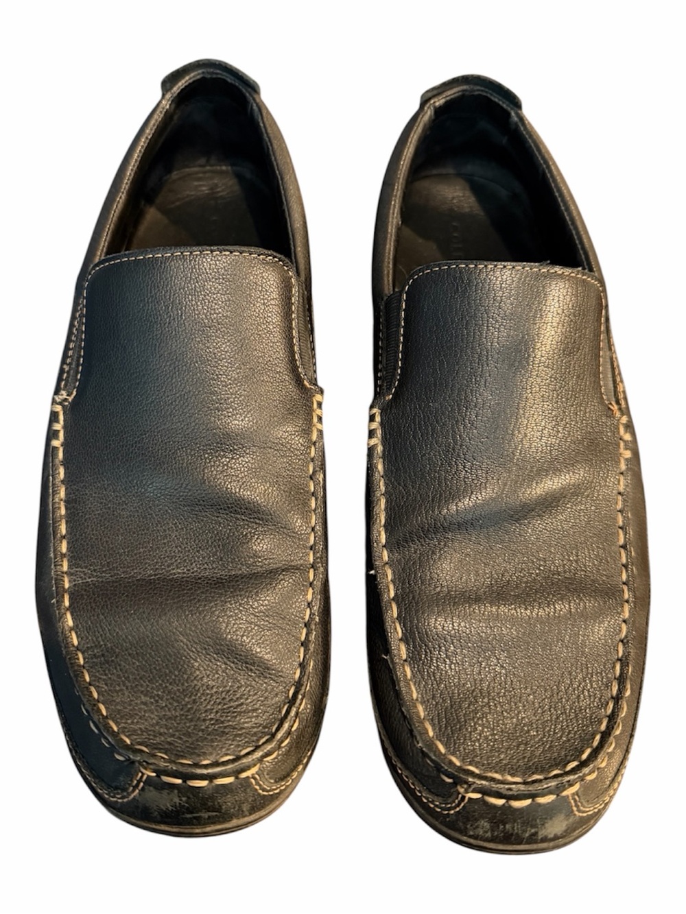 Men's Black Cole Haan 12M Slip-On Loafers